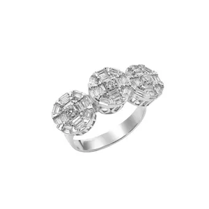 انگشتر نقره زنانه مدل RIL E23