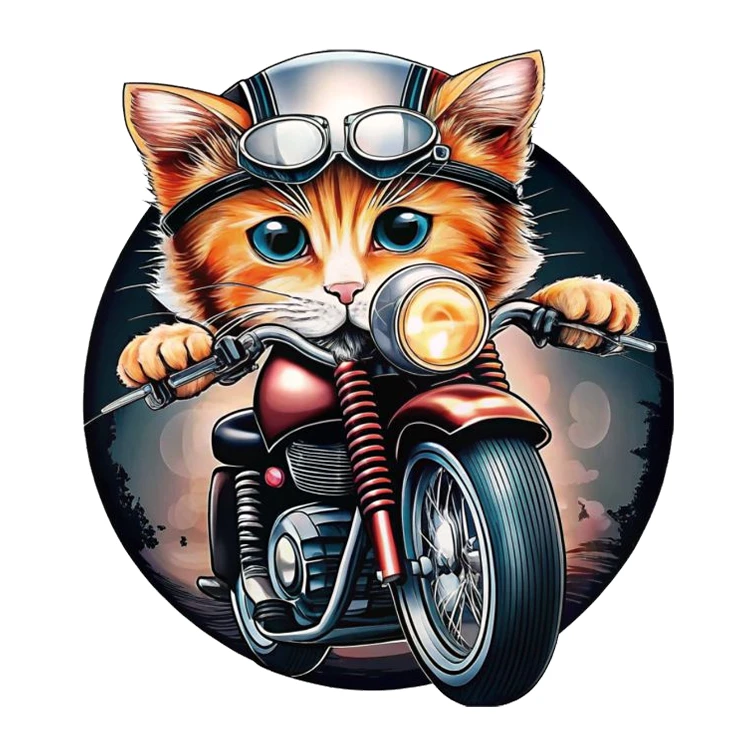 استیکر پارچه و لباس پاد آفرین مدل کارتونی کد S820