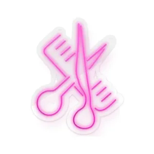 چراغ نئونی دیواری آرن تیم طرح آرایشگاه