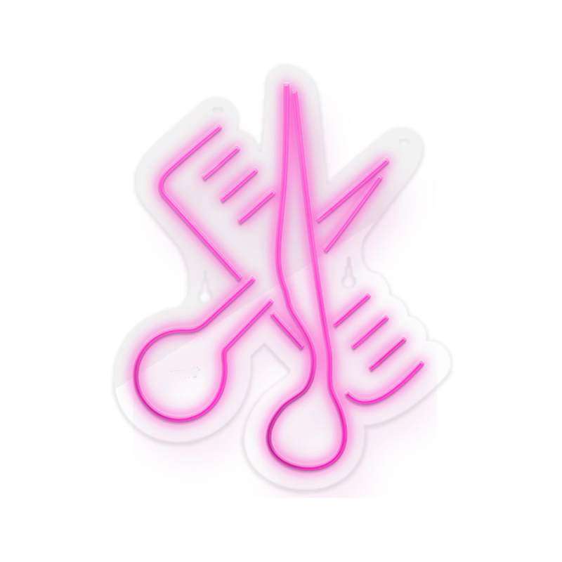 چراغ نئونی دیواری آرن تیم طرح آرایشگاه