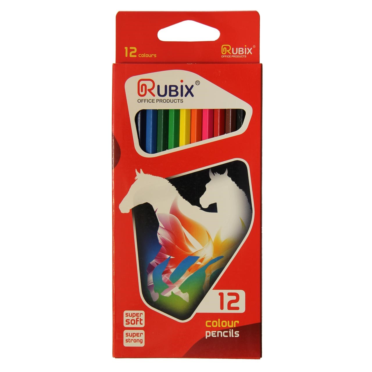 مداد رنگی 12 رنگ روبیکس MRX34