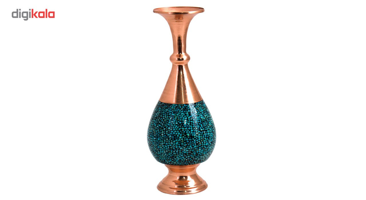 گلدان فیروزه کوب رستا طرح 28-14-120