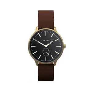 ساعت مچی عقربه ای نیوگیت مدل Blip Brown Leather Strap