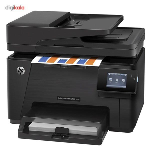 پرینتر چندکاره لیزری رنگی اچ پی مدل LaserJet Pro MFP M177fw 1