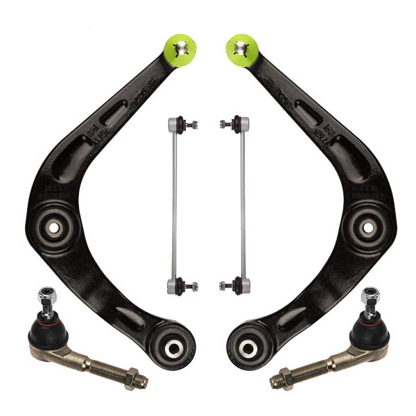 مجموعه 6 عددی قطعات جلوبندی خودرو کد 134 مناسب برای پژو 207