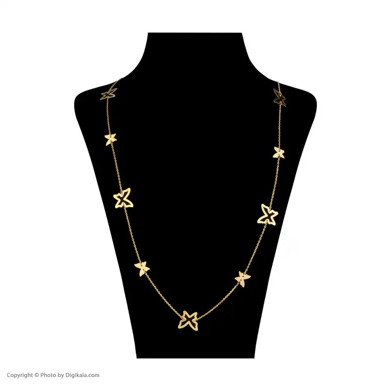 گردنبند طلا 18 عیار زنانه مایا ماهک مدل MM1375
