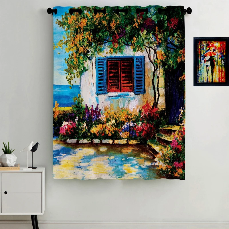 پرده رنس مدل C2-50113 ارتفاع 190 سانتی متر