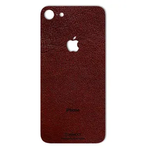 MAHOOT Natural Leather Cover Sticker for iPhone 8