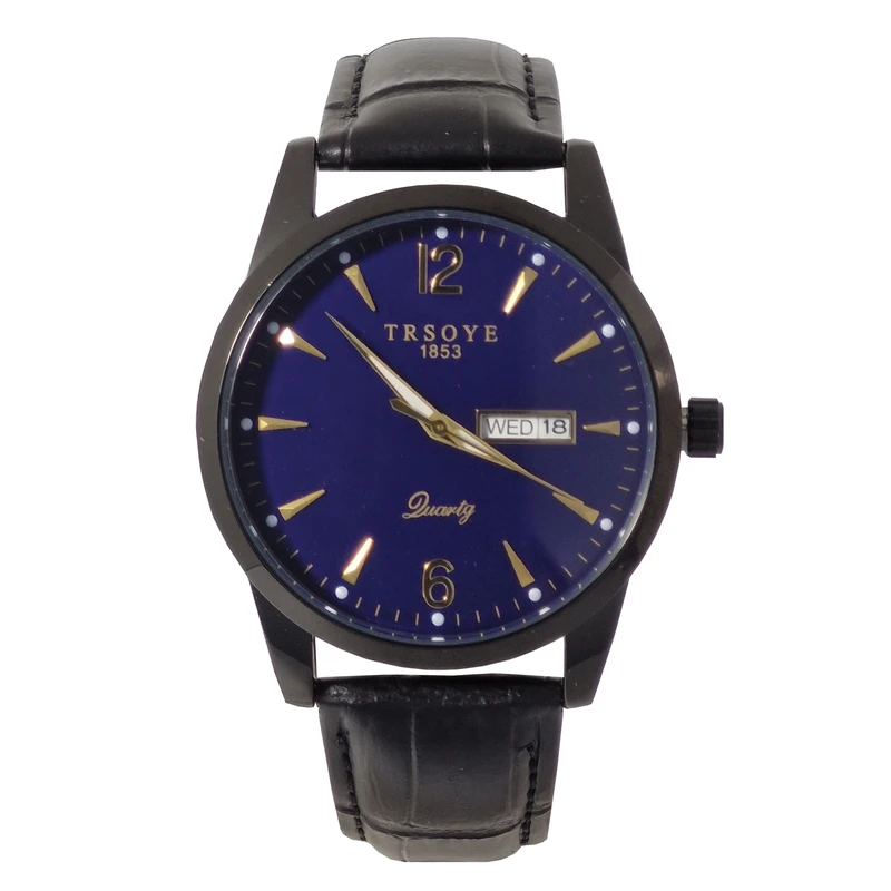 ساعت مچی عقربه‌ای مردانه کوارتز ترسویه مدل TRS068 BL01 LB