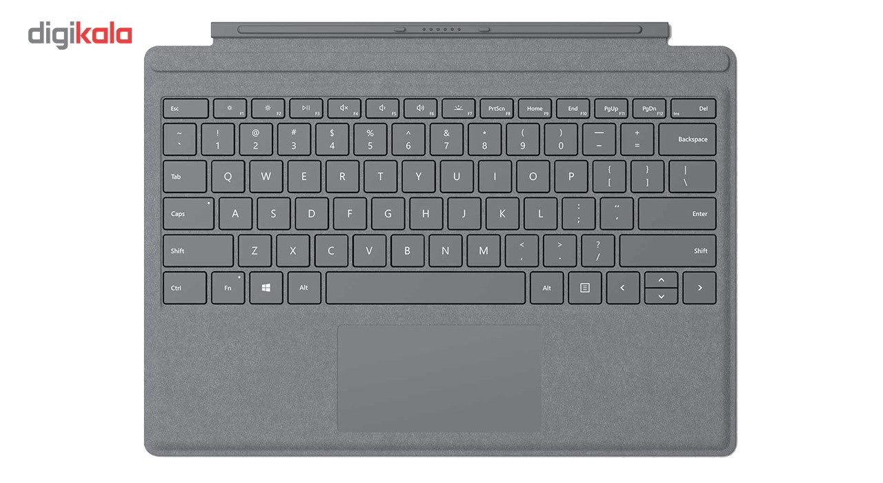 تبلت مایکروسافت مدل- Surface Pro 2017 - C به همراه کیبورد Silver Signature  و کیف  Maroo Sleeve - ظرفیت 256  گیگابایت