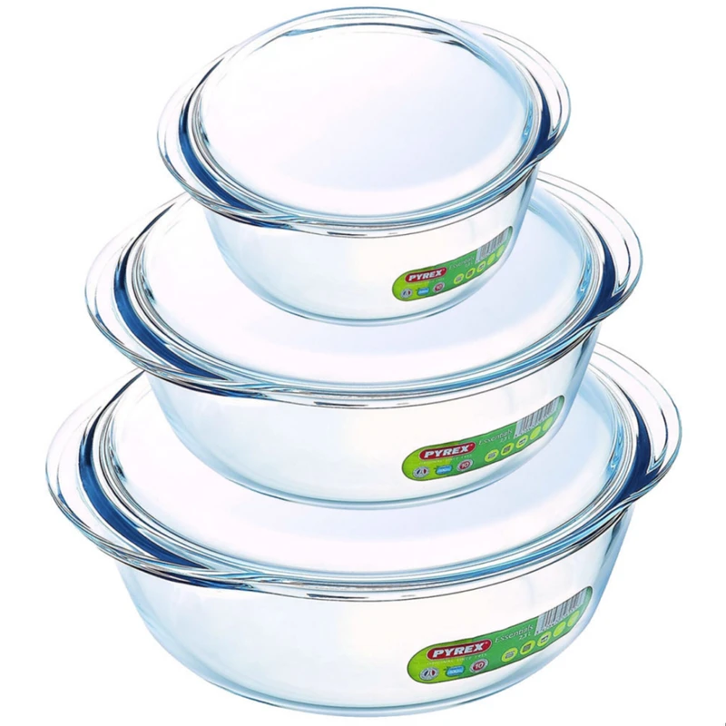 ظرف پخت پیرکس مدل px300 مجموعه 3 عددی