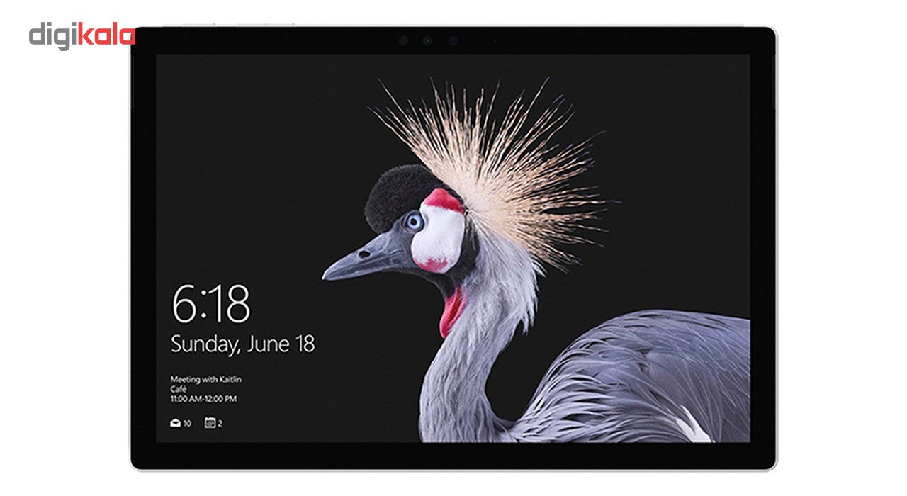 تبلت مایکروسافت مدل- Surface Pro 2017 - C به همراه کیبورد Silver Signature  و کیف  Maroo Sleeve - ظرفیت 256  گیگابایت