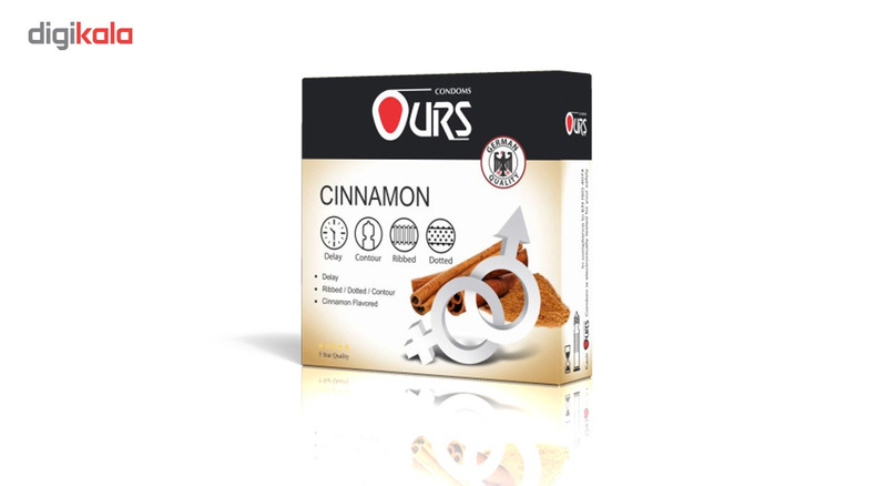 کاندوم اورز مدل Cinnamon بسته 3 عددی کاندوم اورز مدل Cinnamon بسته 3 عددی