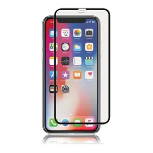محافظ صفحه نمایش شیشه ای مدل 5D Tempered مناسب برای گوشی موبایل Iphone X