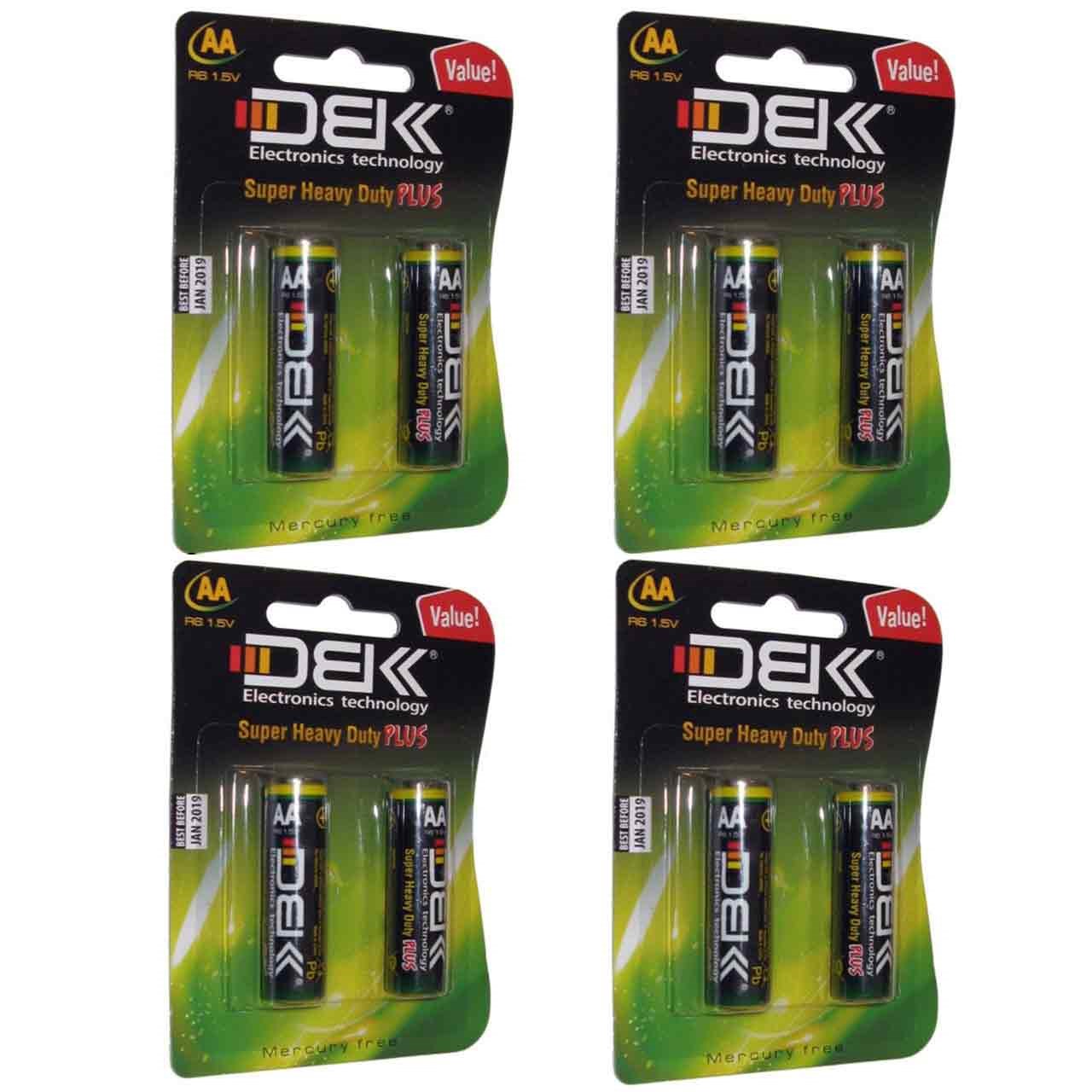 باتری قلمی DBK مدل Super Heavy Duty Plus بسته 8 عددی