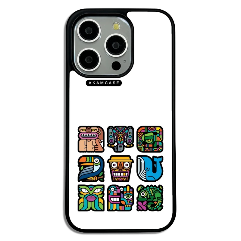 کاور آکام مدل AMC-WA15PRO-MODERN CULTURE-4 مناسب برای گوشی موبایل اپل iPhone 15 Pro