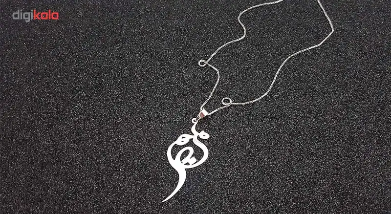 گردنبند نقره ترمه مدل اسم مریم Termeh