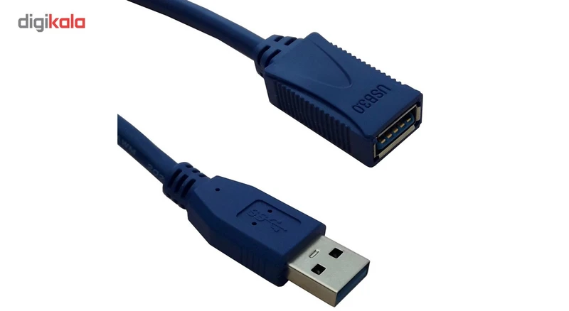 عکس شماره 2 : کابل افزایش طول usb 3.0 مدل am-af به طول 3 متر