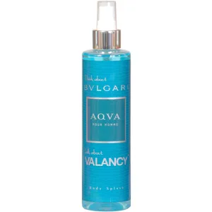 اسپری خوش بو کننده بدن و ضدتعریق مردانه والانسی مدل BVLGARI AQVA حجم 250 میلی لیتر