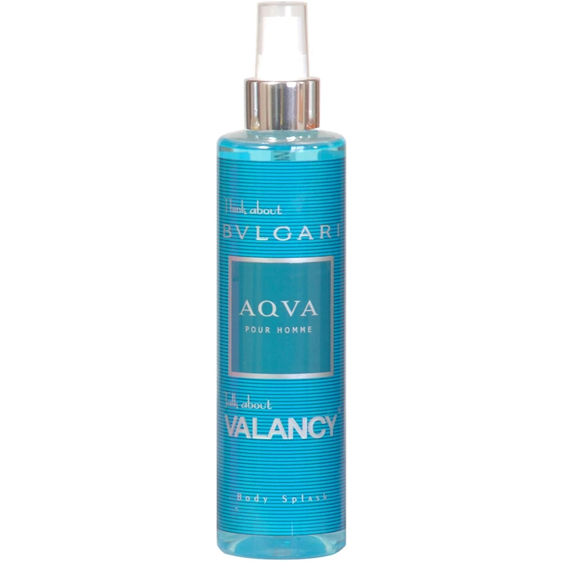 اسپری خوش بو کننده بدن و ضدتعریق مردانه والانسی مدل BVLGARI AQVA حجم 250 میلی لیتر