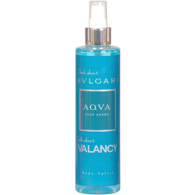 اسپری خوش بو کننده بدن و ضدتعریق مردانه والانسی مدل BVLGARI AQVA حجم 250 میلی لیتر