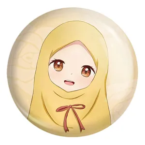 پیکسل خندالو طرح دخترانه باحجاب کد 25988 مدل بزرگ