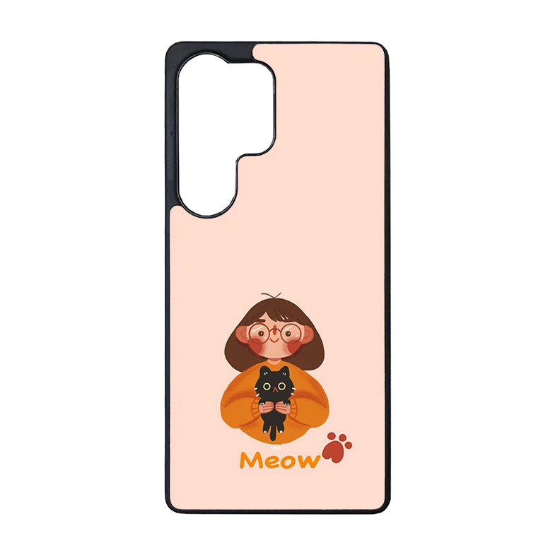 کاور گالری وبفر طرح دختر مناسب برای گوشی موبایل سامسونگ galaxy s25 ultra