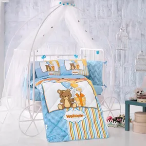 سرویس لحاف 6 تکه نوزاد کلسی طرح Sweet Bear