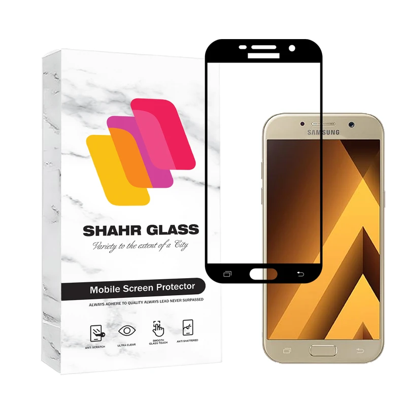 محافظ صفحه نمایش شهر گلس مدل CRMSNWSH مناسب برای گوشی موبایل سامسونگ Galaxy A5 2017 / Galaxy A520