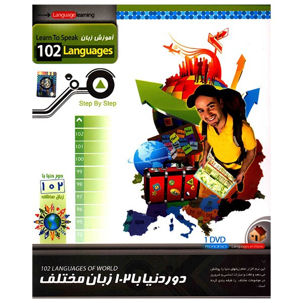 نرم افزار آموزش دور دنیا با 102 زبان مختلف