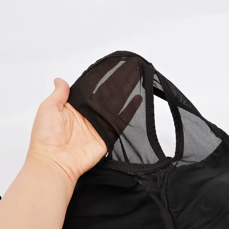 نیم تنه ورزشی زنانه مدل 268001026  اسپندکس رنگ یاسی