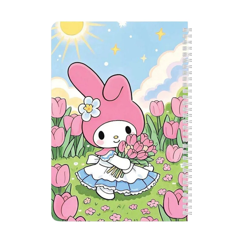 دفتر مشق 80 برگ پانداک مدل حاشیه دار طرح ملودی