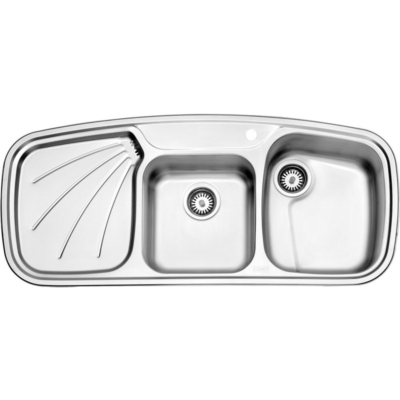سینک استیل البرز مدل 614-L توکار