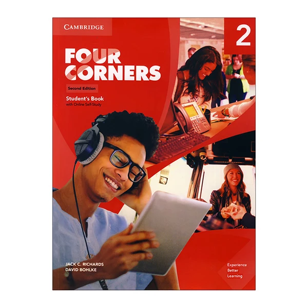 کتاب FOUR CORNERS 2 2nd اثر JACK C.RICHARDS AND DAVID BOHLKE انتشارات کمبریدج