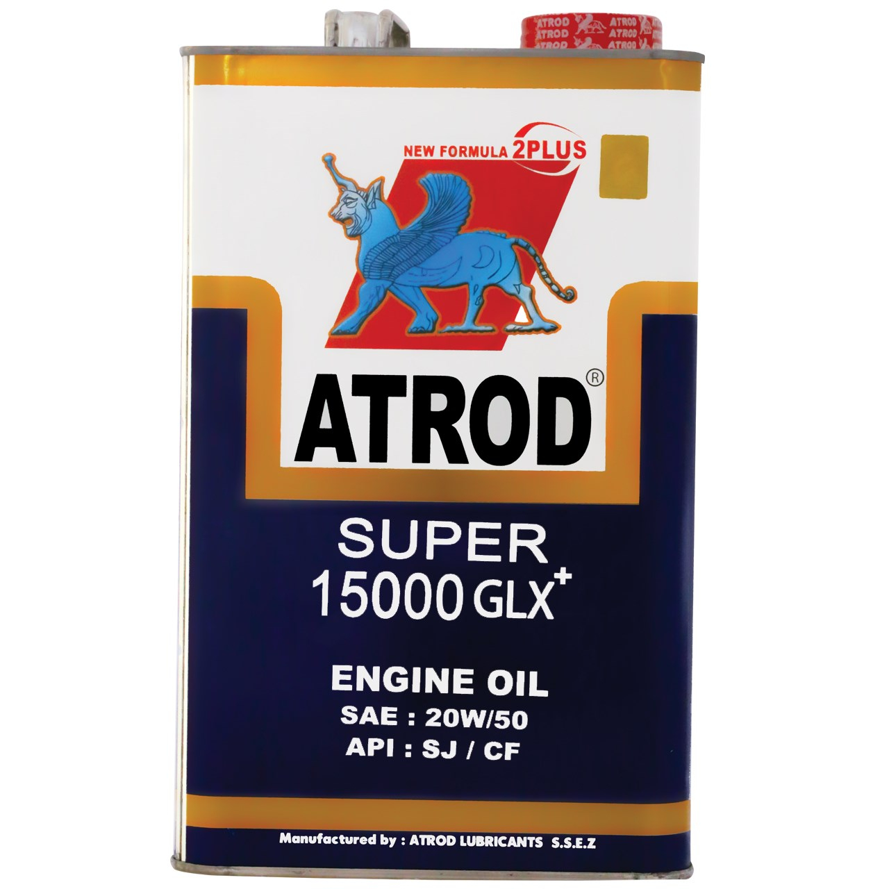 روغن موتور خودرو آترود مدل20w50  Super 15000 حجم 4.5L