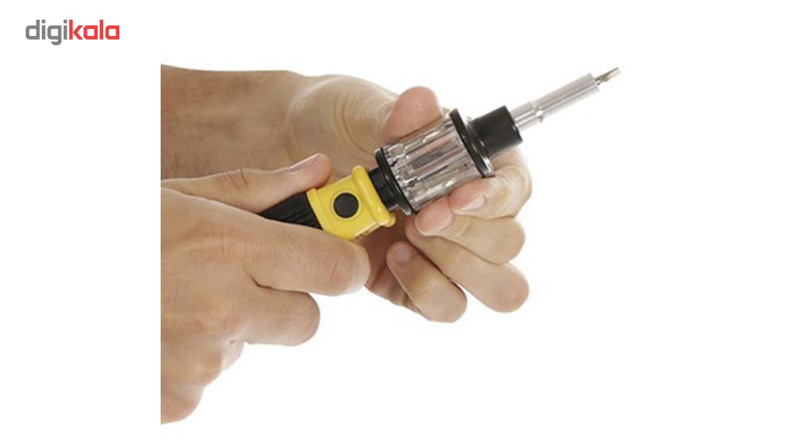 پیچ گوشتی همه کاره 6 سر مدل 001