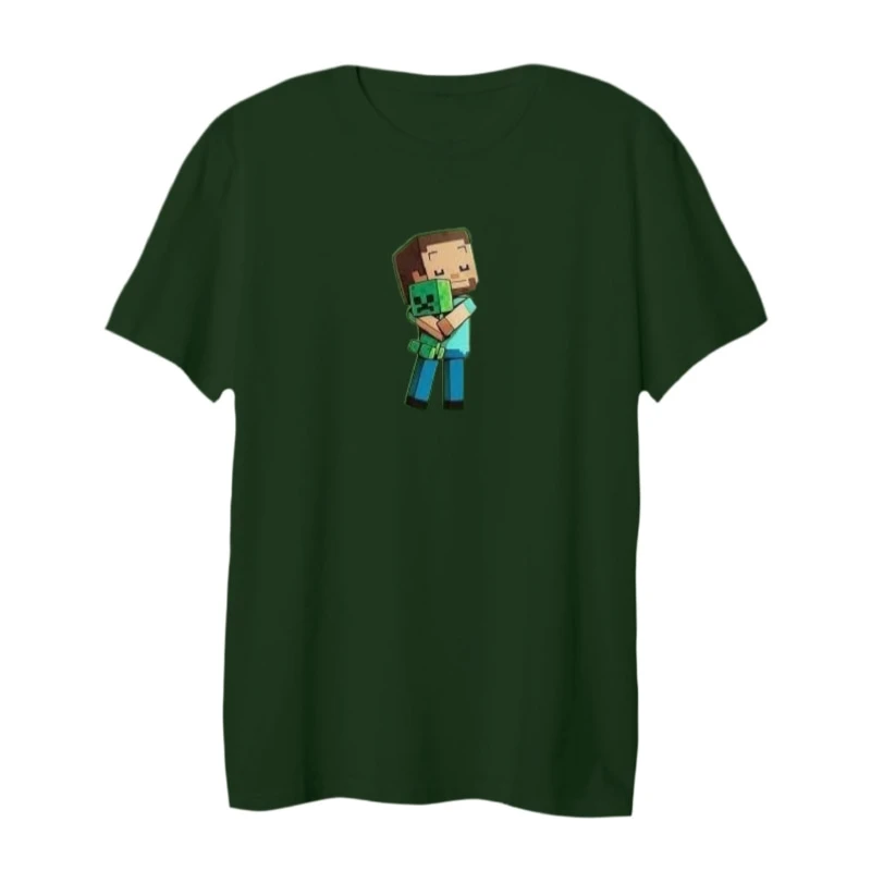 تی شرت لانگ آستین کوتاه زنانه مدل ماینکرفت کد 1