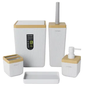 ست سرویس بهداشتی 5 تکه کنتراست مدل TP9900