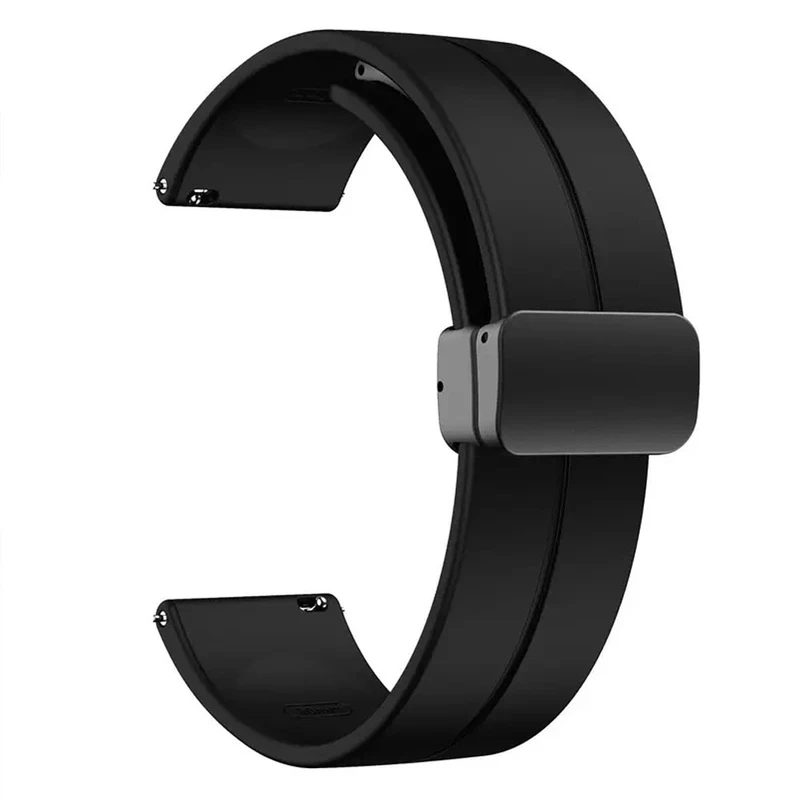 بند اسپریگ مدل Silic-Magnet TW مناسب برای ساعت هوشمند گلوریمی GX Race 22mm