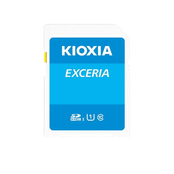 کارت حافظه کیوکسیا مدل EXCERIA کلاس 10 استاندارد UHS-1 سرعت 100MBps ظرفیت 256 گیگابایت