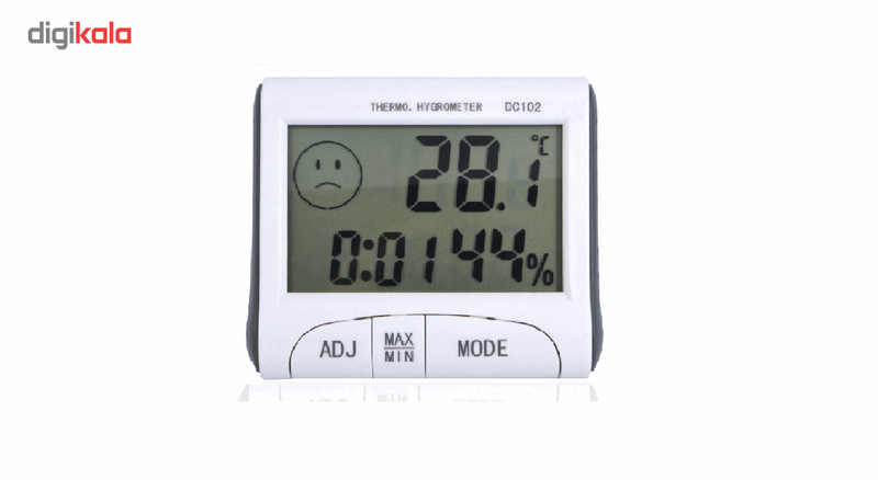 رطوبت سنج و دماسنج دیجیتال مدل DC-102