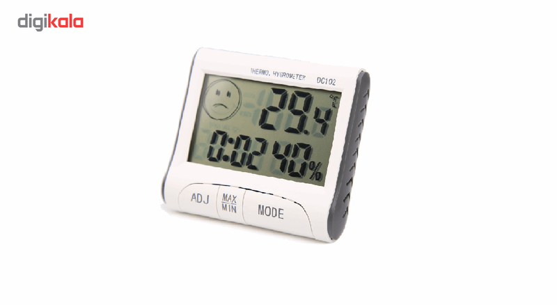 رطوبت سنج و دماسنج دیجیتال مدل DC-102