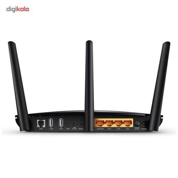 مودم روتر +ADSL2 دو بانده بی سیم تی پی-لینک مدل Archer D7 AC1750_V1