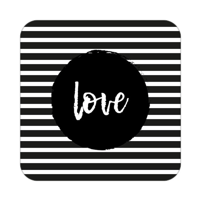 زیر لیوانی کاکتی طرح عاشقانه مدل mp40223