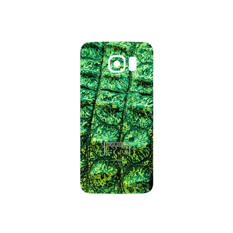 برچسب پوششی ماهوت مدل Crocodile Skin مناسب برای گوشی موبایل سامسونگ Galaxy S6
