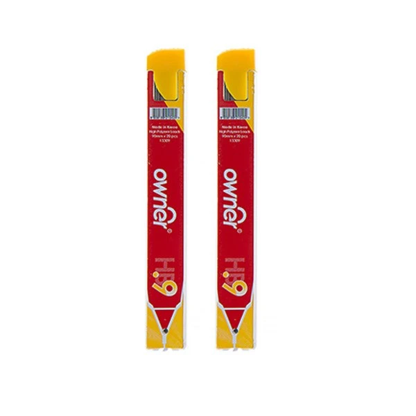 نوک مداد نوکی 0.9 میلی‌متری اونر مدل High Polymer بسته 2 عددی