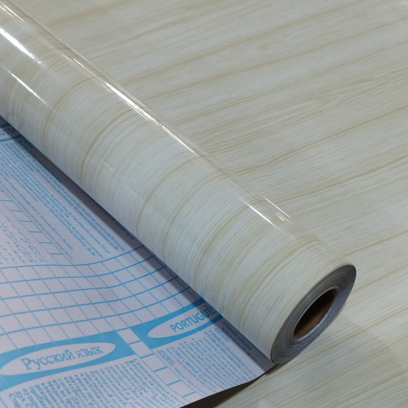 برچسب کابینت طرح چوب روشن هایگلاس مدل 9170