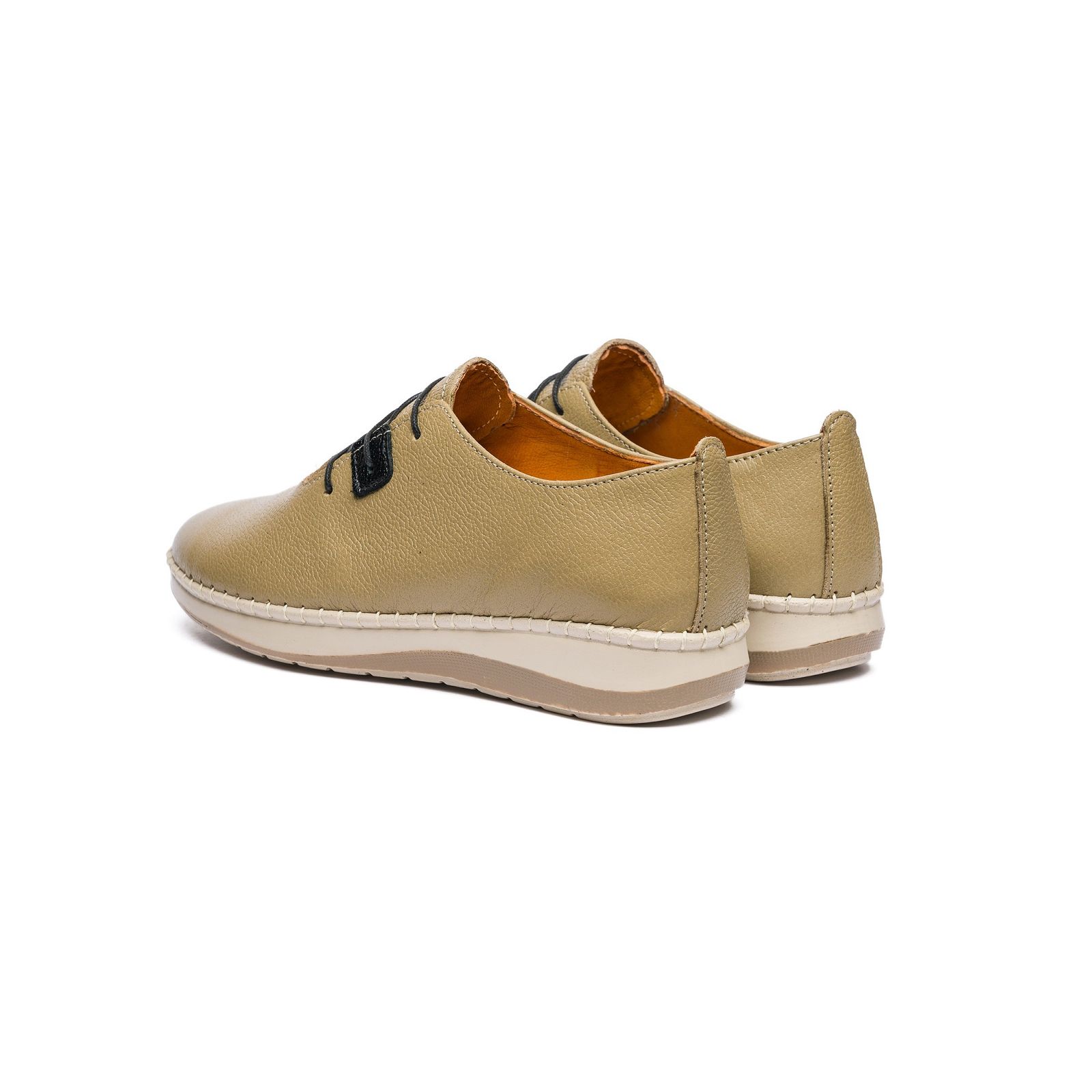 کفش طبی زنانه مدل آنیس بندی تمام چرم - - 26