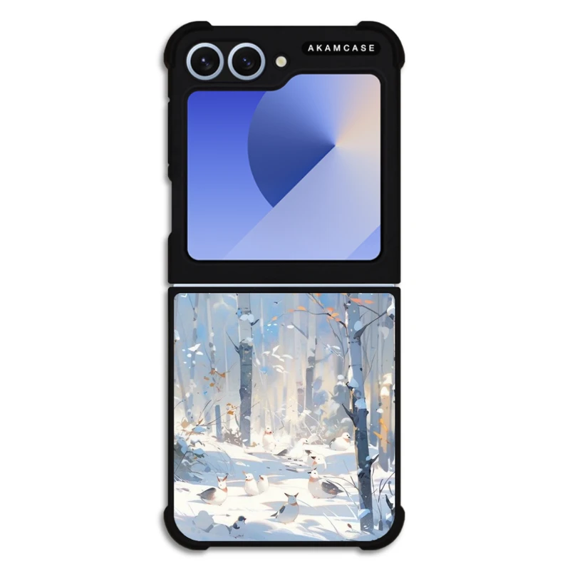 کاور آکام مدل AMC-WSGZFLIP6-WINTER-8 مناسب برای گوشی موبایل سامسونگ Galaxy Z Flip 6