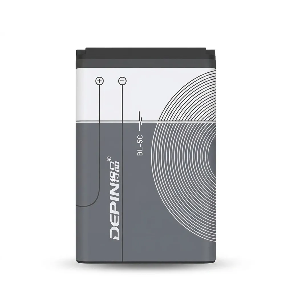 باتری موبایل دپین مدل BL-5C 1020mAh مناسب برای گوشی موبایل نوکیا 105 / 106 / 107 / 1200 / 1280